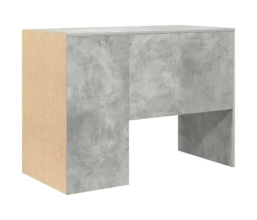 Galds Betona Pelēka 102 X 50 X 75 Cm Inženierijas Koks Vidaxl