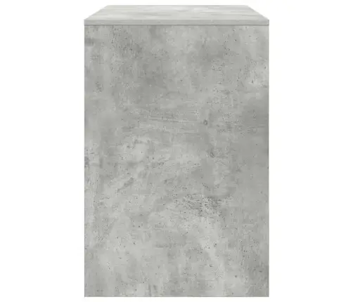 Galds Betona Pelēka 102 X 50 X 75 Cm Inženierijas Koks Vidaxl