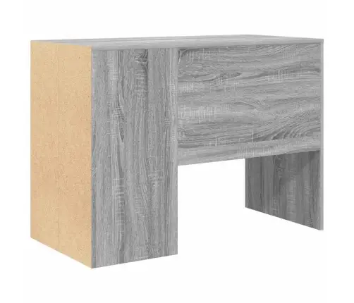 Galds Pelēks Sonoma 102 X 50 X 75 Cm Inženierijas Koks Vidaxl
