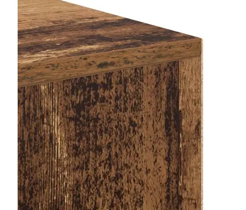 Galds Ar Plauktu Vecs Koks 102 X 50 X 75 Cm Inženierijas Koks Vidaxl