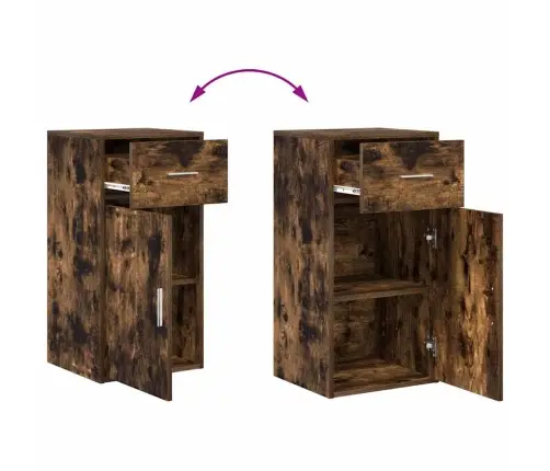 Skapītis Dūmakaina Ozolkoka 38 X 34.5 X 75 Cm Inženierijas Koks Vidaxl