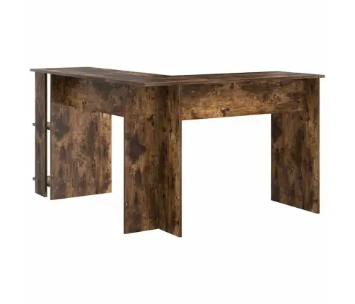 Kampinis Stalas Su Laikymo Sistema Su Lentyna Rūkyta Ąžuolas