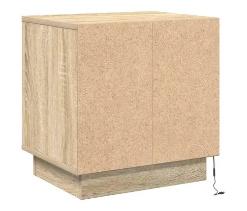 Nakts Skapītis Ar 2 Pcs Sonomas Ozola 44 X 34.5 X 45 Cm Vidaxl
