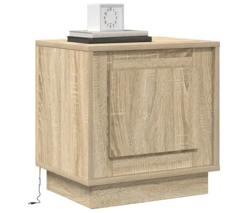 Nakts Skapītis Ar 2 Pcs Sonomas Ozola 44 X 34.5 X 45 Cm Vidaxl
