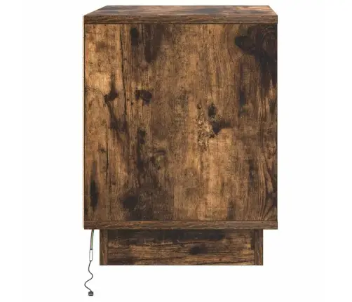 Öölambi Kapp 2 Pcs Suitsetatud Tamm 44 X 34,5 X 45 Cm Tehispuit