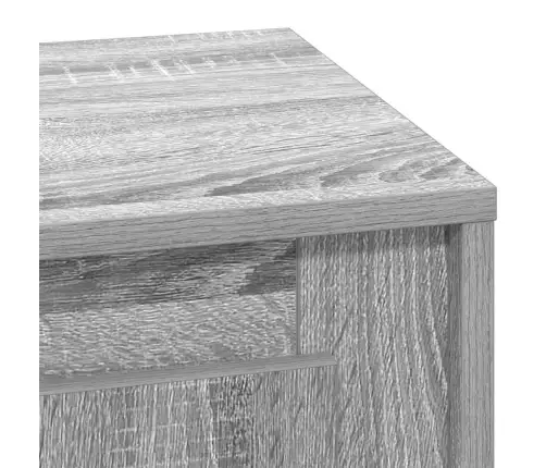 Šalia Lovos Spintelė 2 Pcs Pilka 44 X 34,5 X 45 Cm