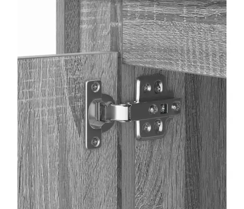 Šalia Lovos Spintelė 2 Pcs Pilka 44 X 34,5 X 45 Cm