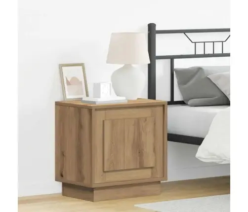 Šalia Lovos Spintelė Su 2 Pcs Artisano Ąžuolo 44 X 34,5 X 45 Cm Šalia Lovos Spintelė Su 2 Pcs Artisano Ąžuolo 44 X 34,5 X 45 Cm
