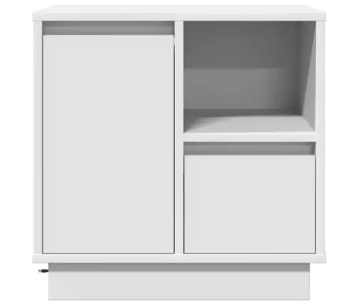 Nakts Skapītis 2 Pcs Balts 50 X 34.5 X 50 Cm. Inženierijas Koks Vidaxl