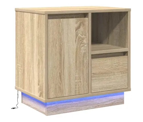 Öölambi Kapp Sahtliga Sonoma Tamm 50 X 34,5 X 50 Cm Tehispuit