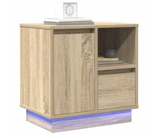 Öölambi Kapp Sahtliga Sonoma Tamm 50 X 34,5 X 50 Cm Tehispuit