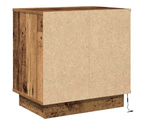 Nakts Skapītis Ar Atvilktni 2 Pcs Vecs Koks 50 X 34.5 X 50 Cm. Vidaxl