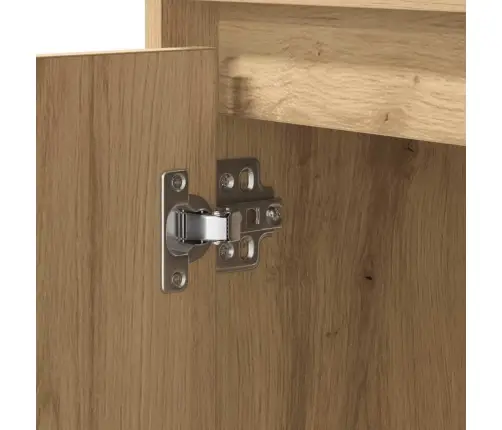 Šalia Lovos Spintelė Su 2 Pcs Artisano Ąžuolo 50 X 34.5 X 50 Cm