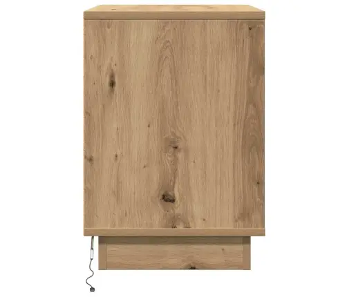 Šalia Lovos Spintelė Su 2 Pcs Artisano Ąžuolo 50 X 34.5 X 50 Cm