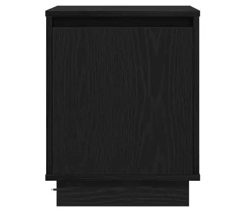 Öölambi Kapp Koos 2 Pcs Must 39 X 34.5 X 50 Cm Tehispuit