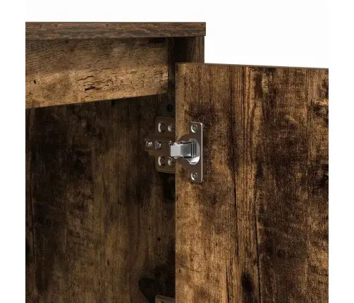 Nakts Skapītis Ar 2 Pcs Dūmaka Ozols 39 X 34.5 X 50 Cm Vidaxl