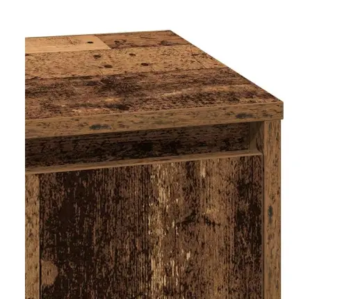 Nakts Skapītis Ar Vecs Koks 39 X 34.5 X 50 Cm Inženierijas Koks Vidaxl
