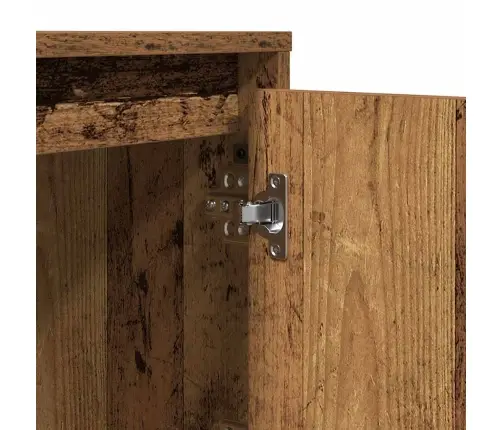 Nakts Skapītis Ar 2 Pcs Vecs Koks 39 X 34.5 X 50 Cm Vidaxl