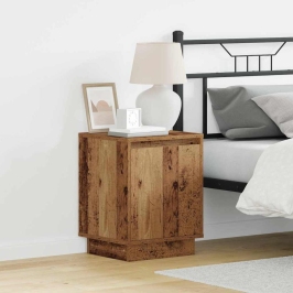 Nakts Skapītis Ar 2 Pcs Vecs Koks 39 X 34.5 X 50 Cm Vidaxl