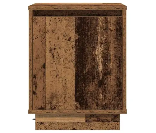 Nakts Skapītis Ar 2 Pcs Vecs Koks 39 X 34.5 X 50 Cm Vidaxl