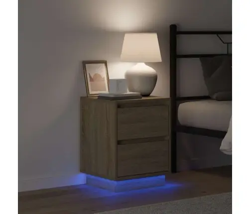 Šalia Lovos Spintelė Sonoma Ąžuolas 39 X 34,5 X 50 Cm