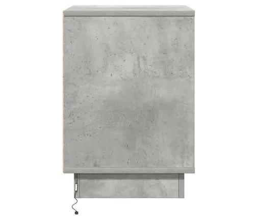 Nakts Skapītis Ar 2 Pcs Betona Pelēka 39 X 34.5 X 50 Cm Vidaxl