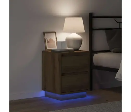 Nakts Skapītis Ar Atvilktni Ar Artisānā Ozols 39 X 34.5 X 50 Cm Vidaxl