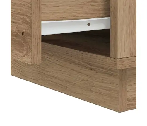 Nakts Skapītis Ar 2 Pcs Amatnieku Ozola 39 X 34.5 X 50 Cm Vidaxl