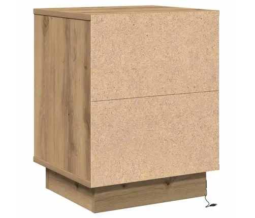 Nakts Skapītis Ar 2 Pcs Amatnieku Ozola 39 X 34.5 X 50 Cm Vidaxl