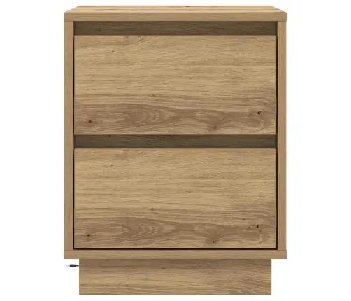 Nakts Skapītis Ar 2 Pcs Amatnieku Ozola 39 X 34.5 X 50 Cm Vidaxl