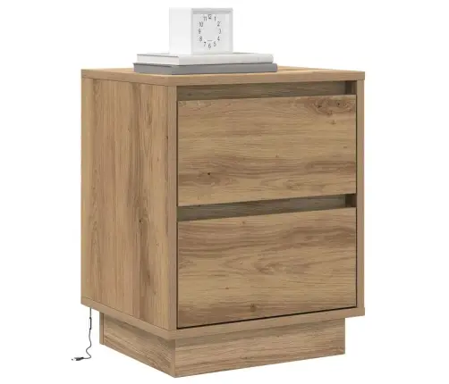 Nakts Skapītis Ar 2 Pcs Amatnieku Ozola 39 X 34.5 X 50 Cm Vidaxl