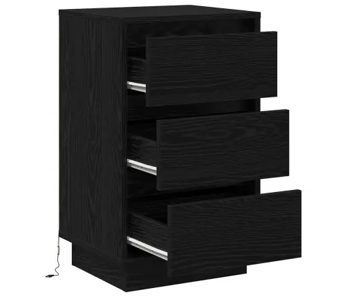 Öölambi Kapp Sahtliga Koos Must 39 X 34.5 X 65 Cm Tehispuit