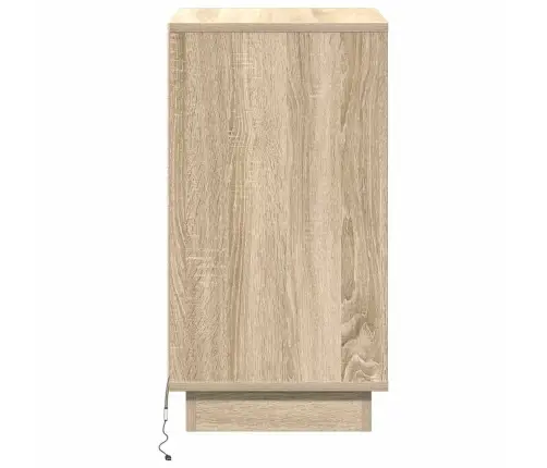 Nakts Skapītis Ar Atvilktni Ar Sonomas Ozola 39 X 34.5 X 65 Cm Vidaxl