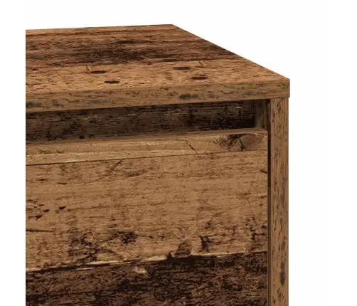 Nakts Skapītis Ar Vecs Koks 39 X 34.5 X 65 Cm Inženierijas Koks Vidaxl