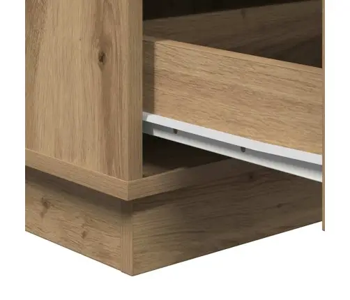 Nakts Skapītis Ar Atvilktni Amatnieku Ozola 39 X 34.5 X 65 Cm Vidaxl