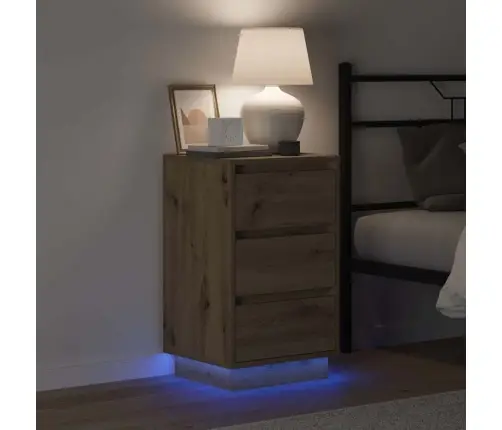 Nakts Skapītis Ar Atvilktni Amatnieku Ozola 39 X 34.5 X 65 Cm Vidaxl