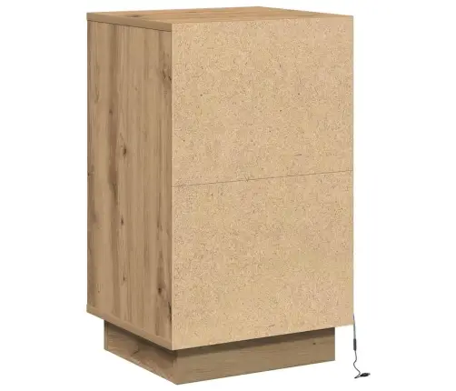 Nakts Skapītis Ar Atvilktni Amatnieku Ozola 39 X 34.5 X 65 Cm Vidaxl