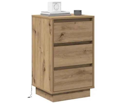 Nakts Skapītis Ar Atvilktni Amatnieku Ozola 39 X 34.5 X 65 Cm Vidaxl