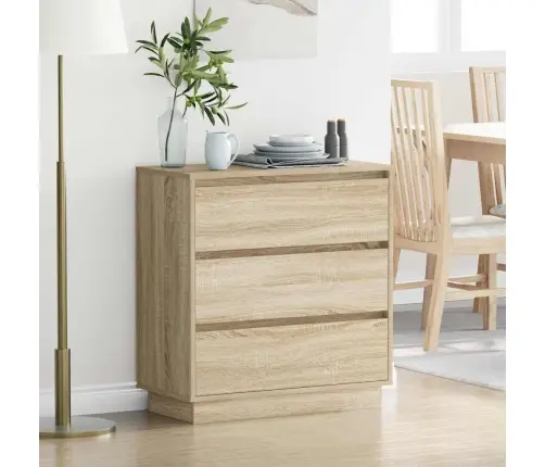 Šalia Lovos Spintelė Sonoma Ąžuolas 71 X 34,5 X 75 Cm