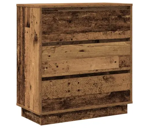 Nakts Skapītis Ar Vecs Koks 71 X 34.5 X 75 Cm Inženierijas Koks Vidaxl