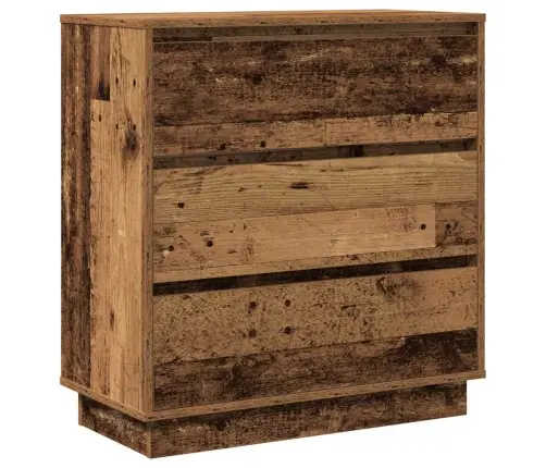 Nakts Skapītis Ar Vecs Koks 71 X 34.5 X 75 Cm Inženierijas Koks Vidaxl