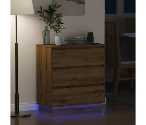 Šalia Lovos Spintelė Su Artisano Ąžuolo 71 X 34.5 X 75 Cm Šalia Lovos Spintelė Su Artisano Ąžuolo 71 X 34.5 X 75 Cm