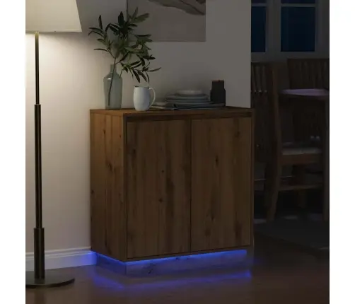 Led Bufetas Su Lentyna Amatininkų Ąžuolas 71 X 34,5 X 75 Cm