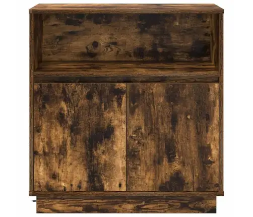 Led Kumode Dūmakaina Ozolkoka 71 X 34.5 X 75 Cm Vidaxl