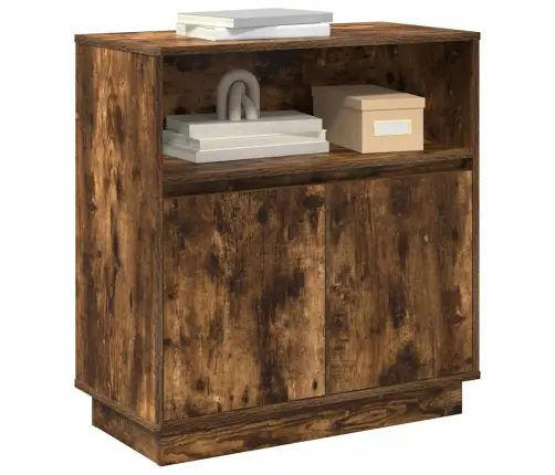 Led Kumode Dūmakaina Ozolkoka 71 X 34.5 X 75 Cm Vidaxl