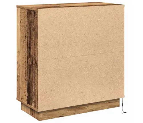 Led Kumode Vecs Koks 71 X 34.5 X 75 Cm Inženierijas Koks Vidaxl