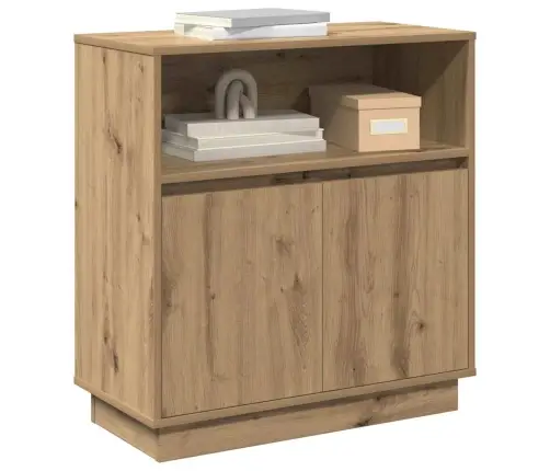 Led Kumode Amatnieku Ozola 71 X 34.5 X 75 Cm Inženierijas Koks Vidaxl