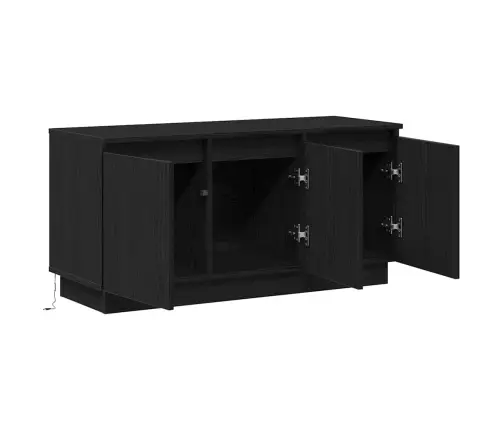 Tv Kapp Lediga Must Tamm 100 X 38 X 49 Cm Tehispuit