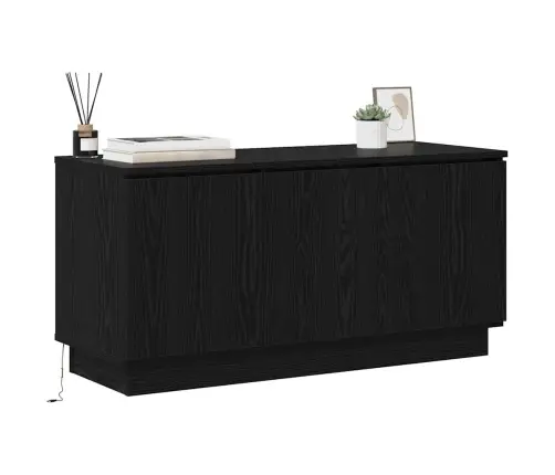 Tv Kapp Lediga Must Tamm 100 X 38 X 49 Cm Tehispuit