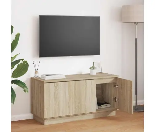 Televizoriaus Spintelė Sonoma Ąžuolas 100 X 38 X 49 Cm